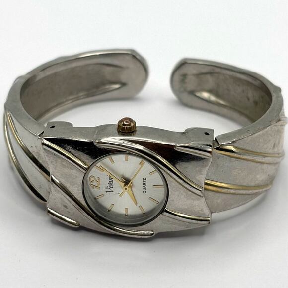 Silver Vivani Cuff Watch - Picture 3 of 4